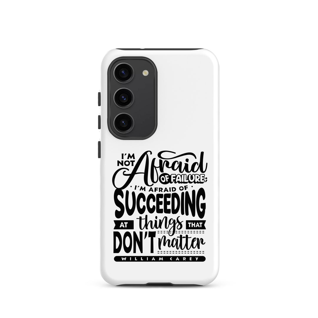 Christian Phone Case Things That Matter White for Samsung® Samsung® Phone Cases Matte Samsung Galaxy S23 