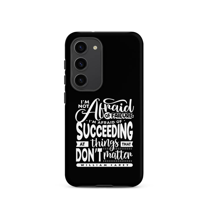 Christian Phone Case Things That Matter Black for Samsung® Samsung® Phone Cases Matte Samsung Galaxy S23 