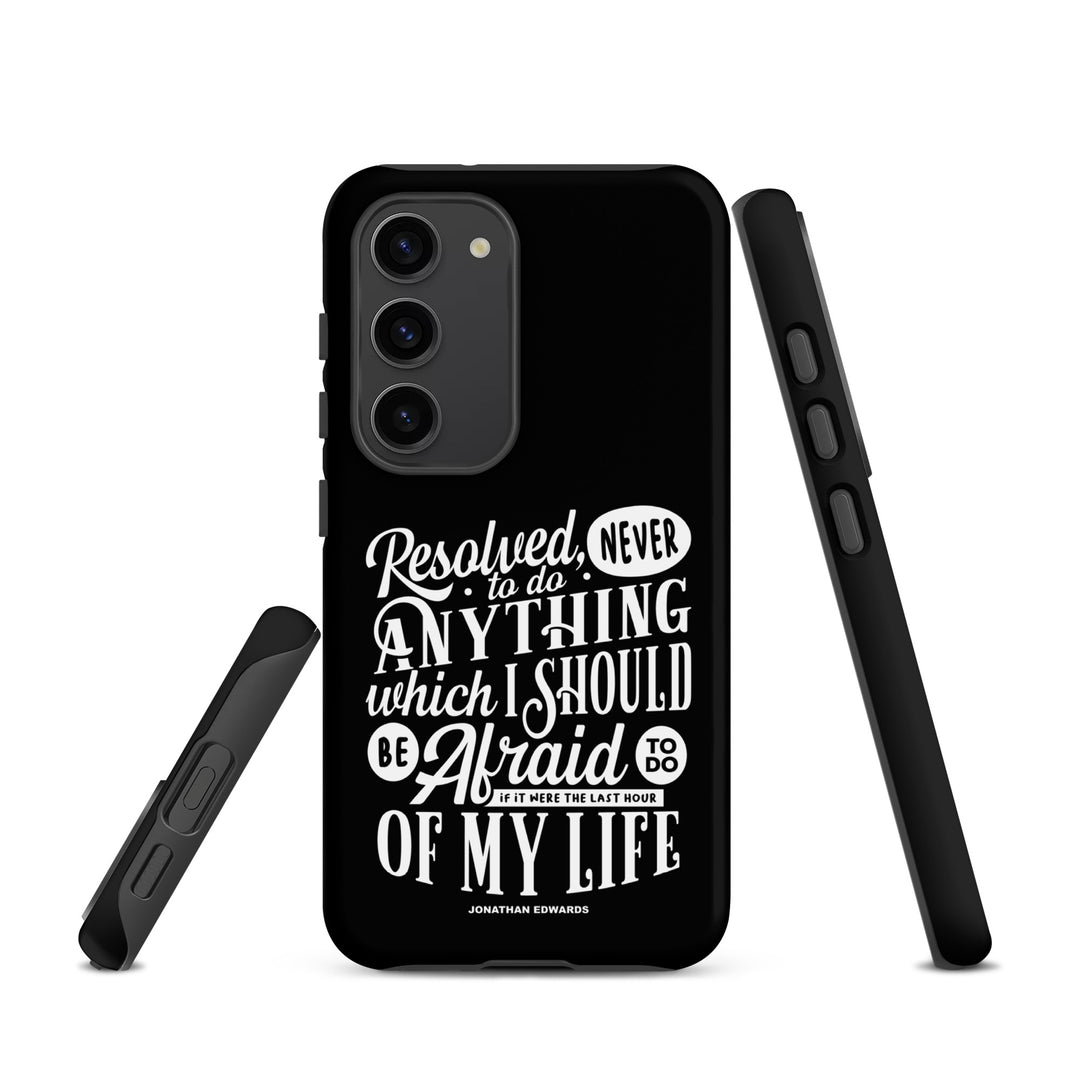 Christian Phone Case Last Hour Black for Samsung® Samsung® Phone Cases   