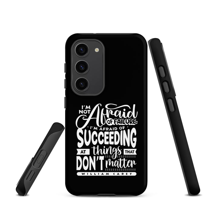 Christian Phone Case Things That Matter Black for Samsung® Samsung® Phone Cases   