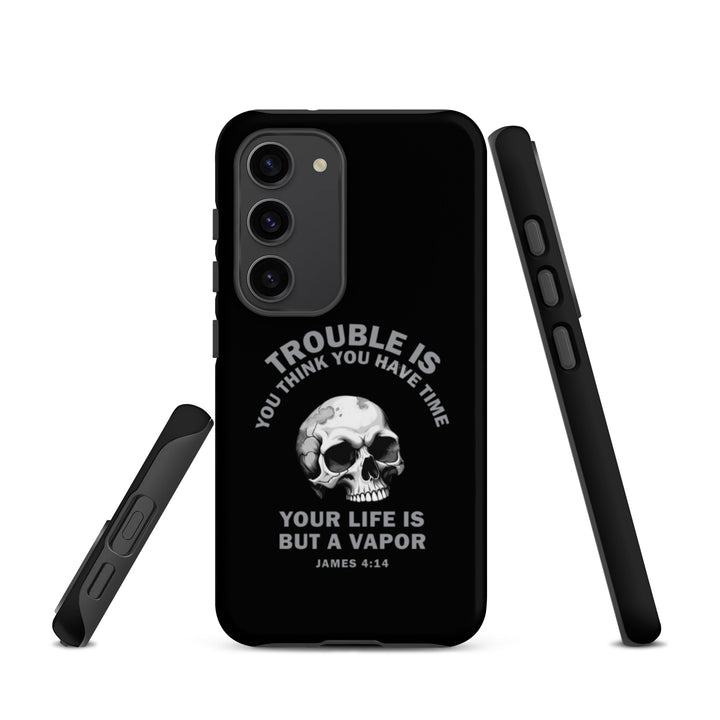 Christian Phone Case Life Is Vapor Black for Samsung® Samsung® Phone Cases   