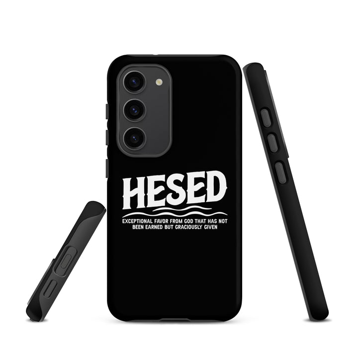 Christian Phone Case Exceptional Favor Black for Samsung® Samsung® Phone Cases   