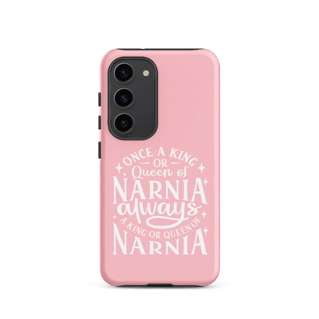 Christian Phone Case King or Queen Narnia Pink for Samsung® Samsung® Phone Cases Matte Samsung Galaxy S23 