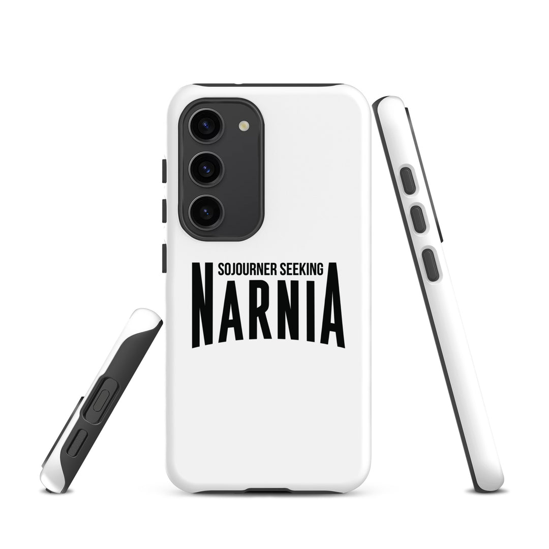 Christian Phone Case Sojourner Seeking Narnia White for Samsung® Samsung® Phone Cases   