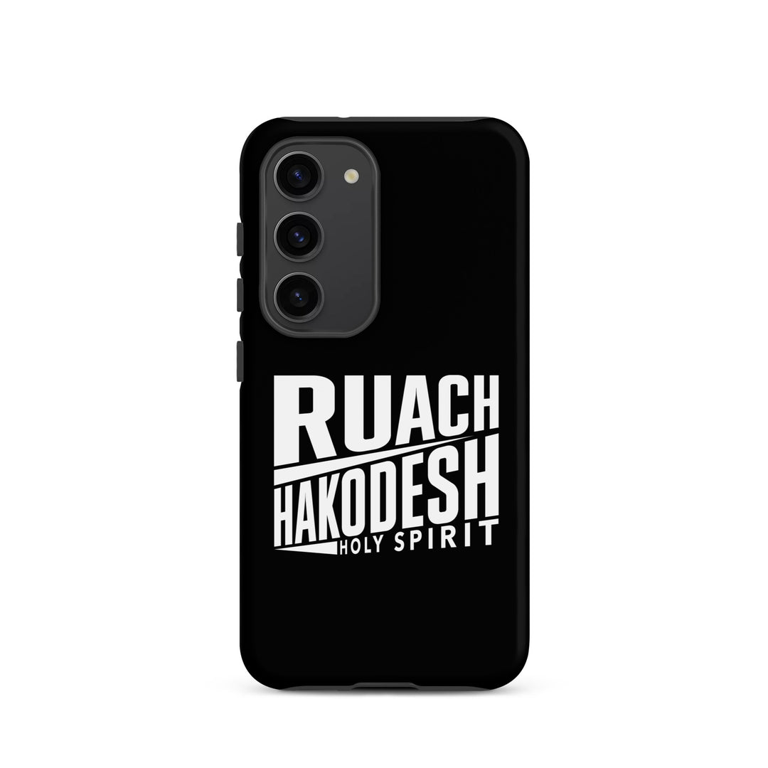 Christian Phone Case Ruach Hakodesh Holy Spirit Black for Samsung® Samsung® Phone Cases Matte Samsung Galaxy S23 