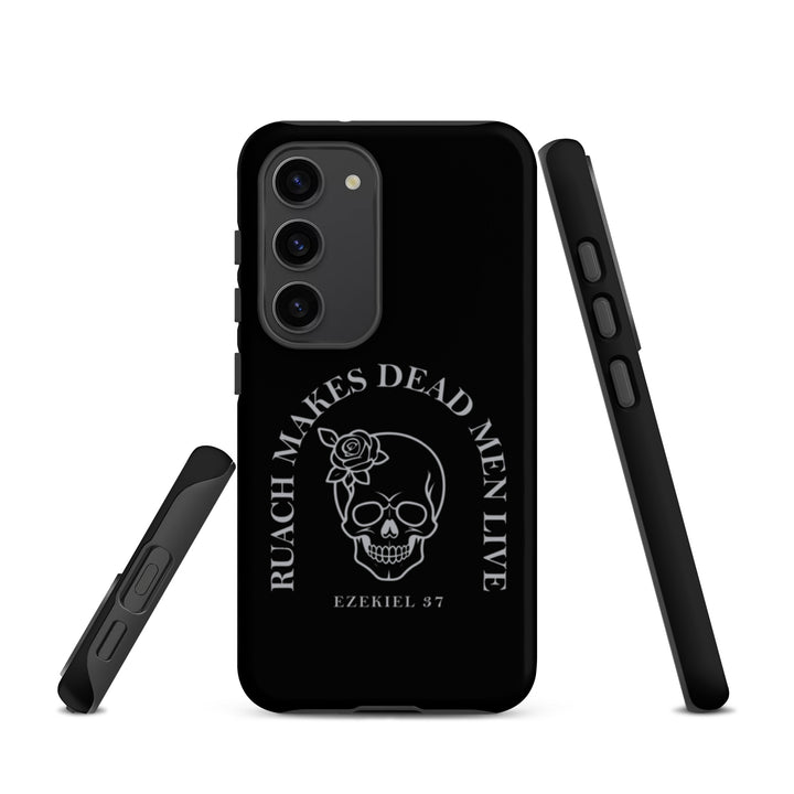 Christian Phone Case Ruach Makes Dead Men Live Black for Samsung® Samsung® Phone Cases   