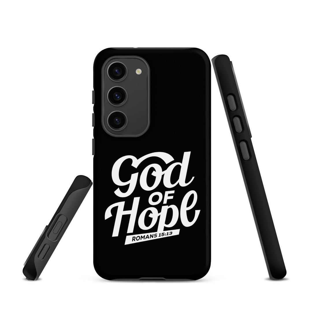 Christian Phone Case God of Hope Black for Samsung® Samsung® Phone Cases   