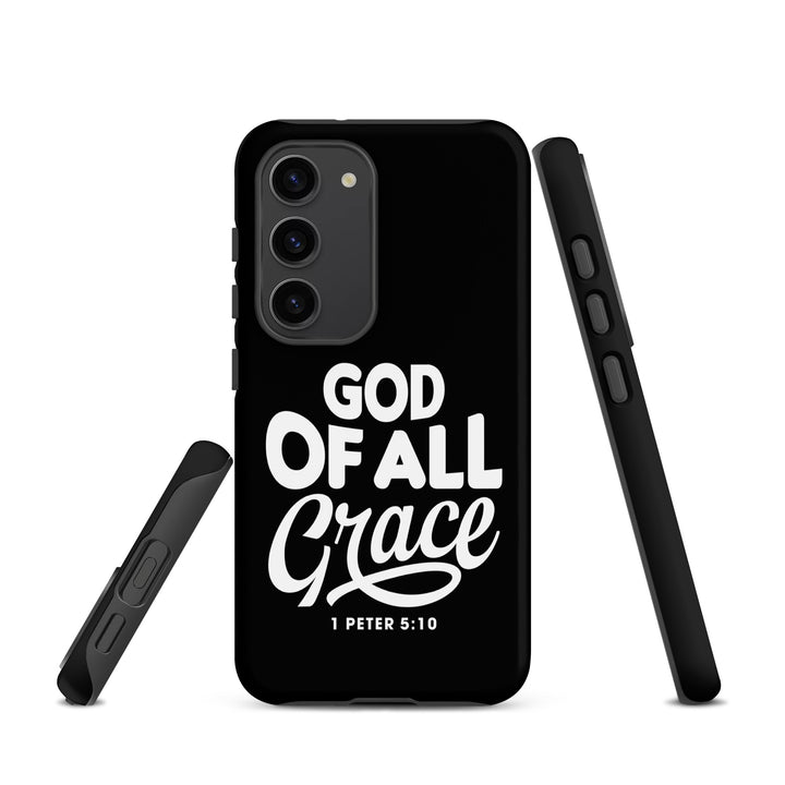 Christian Phone Case God of All Grace Black for Samsung® Samsung® Phone Cases   