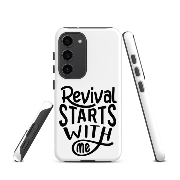 Christian Phone Case Revival Starts With Me White for Samsung® Samsung® Phone Cases   