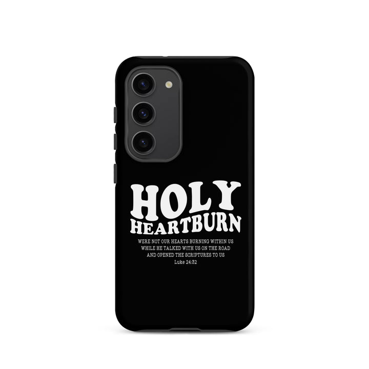 Christian Phone Case Holy Heartburn Black for Samsung® Samsung® Phone Cases Matte Samsung Galaxy S23 