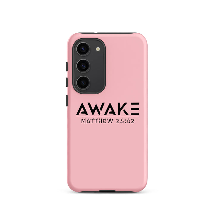 Christian Phone Case Awake  Pink for Samsung® Samsung® Phone Cases Matte Samsung Galaxy S23 