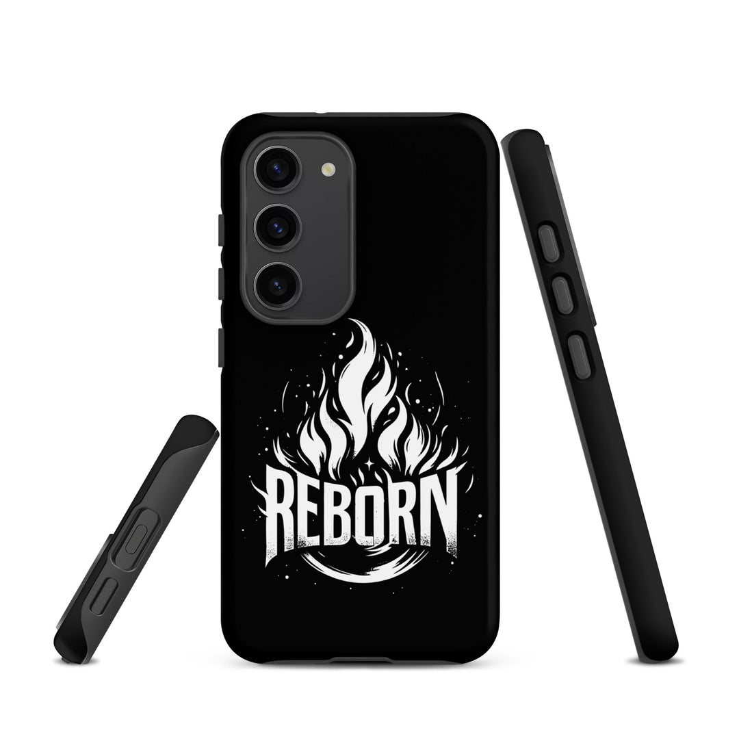 Christian Phone Case Reborn Black for Samsung® Samsung® Phone Cases   