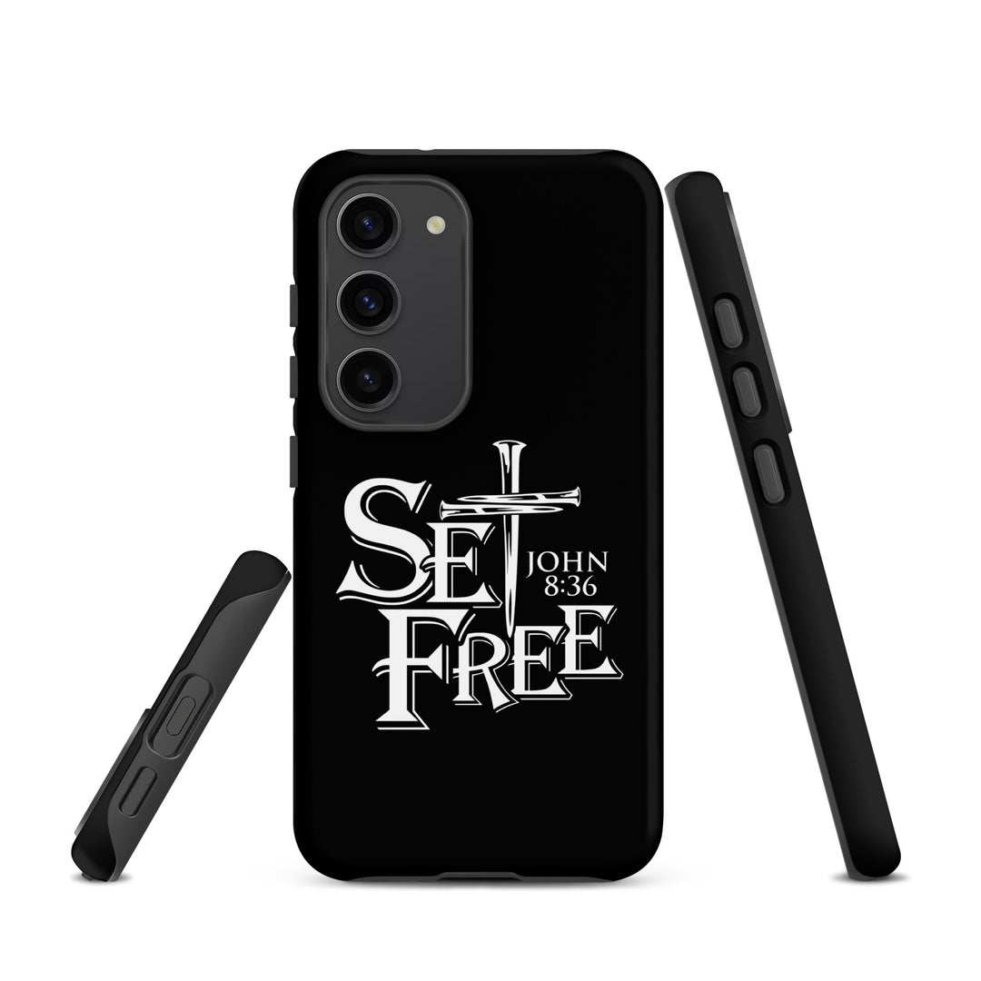 Christian Phone Case Set Free Black for Samsung® Samsung® Phone Cases   