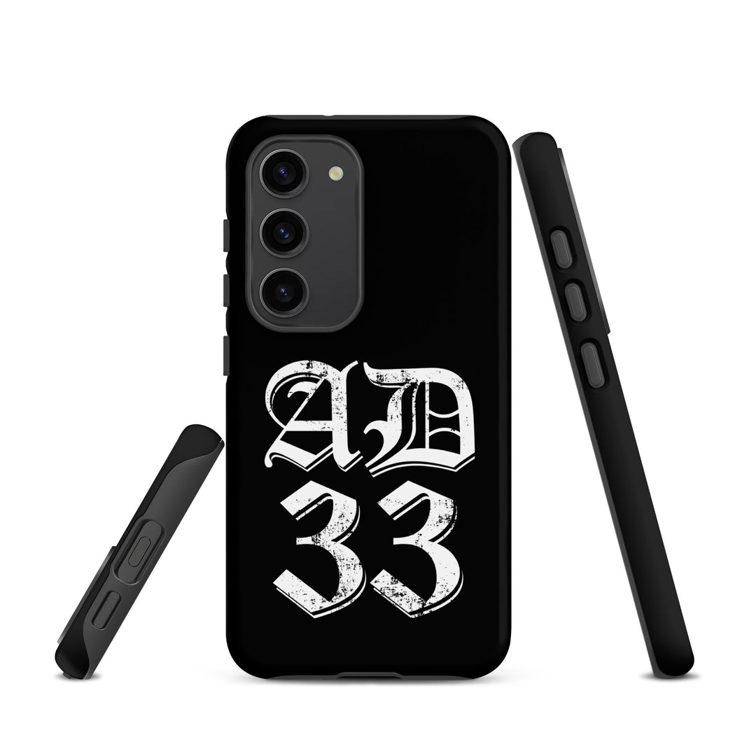 Christian Phone Case AD 33 Old English Black for Samsung® Samsung® Phone Cases   