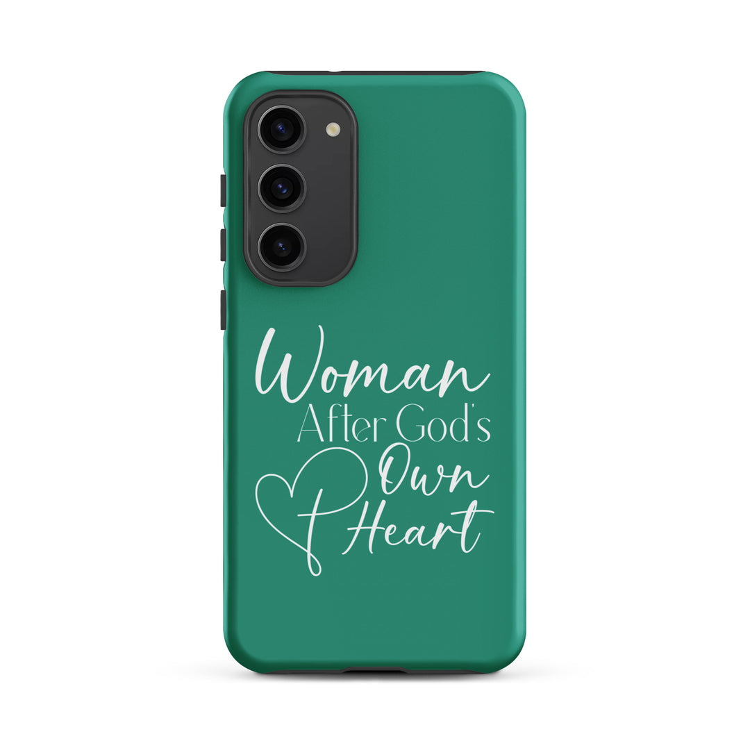 Christian Phone Case Woman After God's Heart for Samsung® Samsung® Phone Cases Matte Samsung Galaxy S23 Plus 