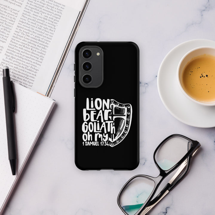 Christian Phone Case Lion Bear Goliath Oh My for Samsung® Samsung® Phone Cases   