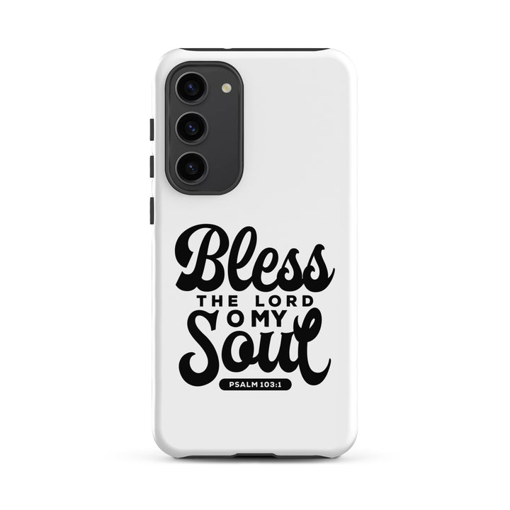 Christian Phone Case Bless The Lord for Samsung® Samsung® Phone Cases Matte Samsung Galaxy S23 Plus 