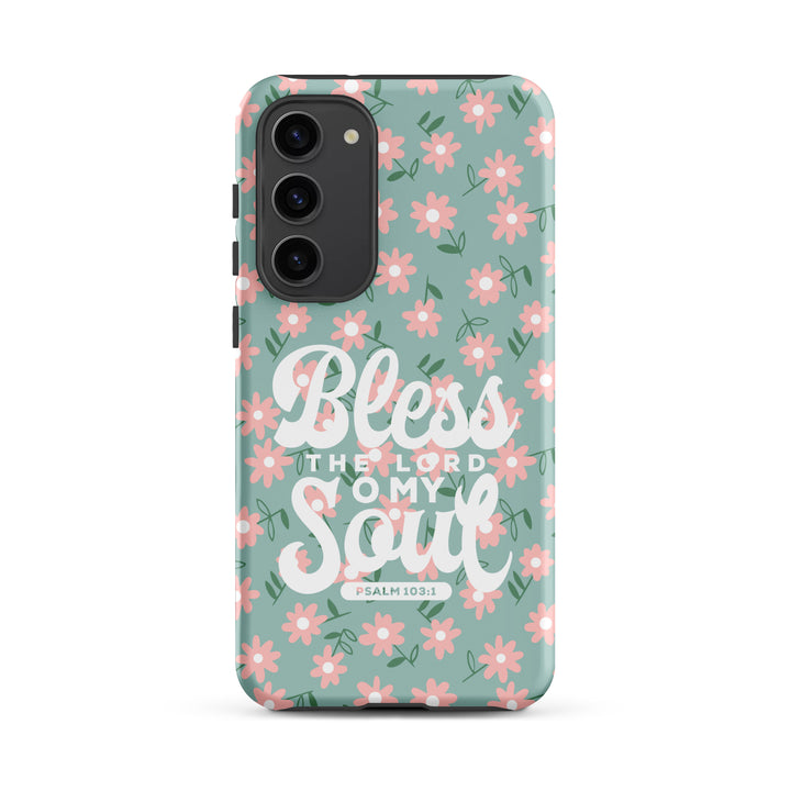 Christian Phone Case Bless The Lord Daisy for Samsung® Samsung® Phone Cases Matte Samsung Galaxy S23 Plus 