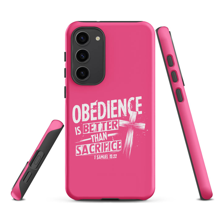 Christian Phone Case Obedience Is Better for Samsung® Samsung® Phone Cases   