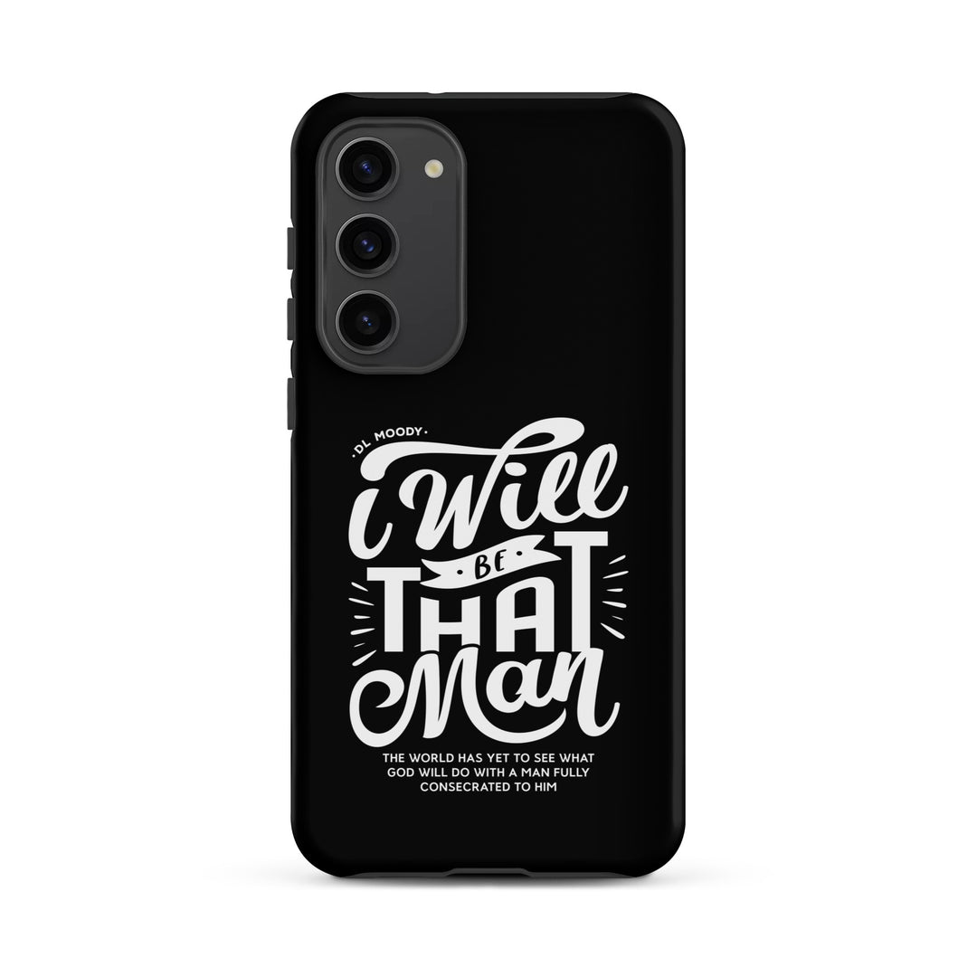 Christian Phone Case I Will Be That Man for Samsung® Samsung® Phone Cases Matte Samsung Galaxy S23 Plus 