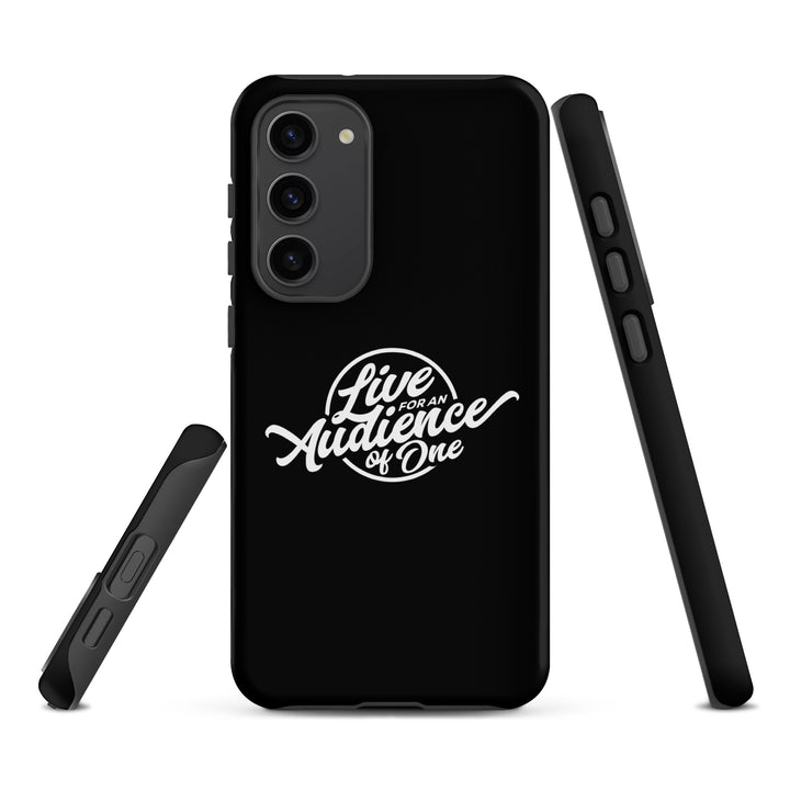 Christian Phone Case Audience of One Black for Samsung® Samsung® Phone Cases   