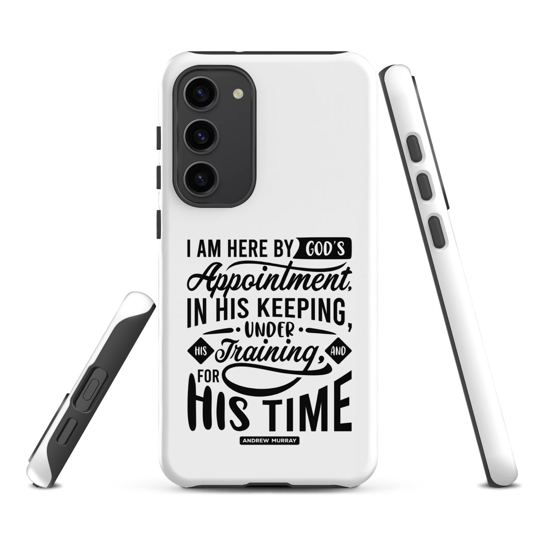 Christian Phone Case His Time White for Samsung® Samsung® Phone Cases   