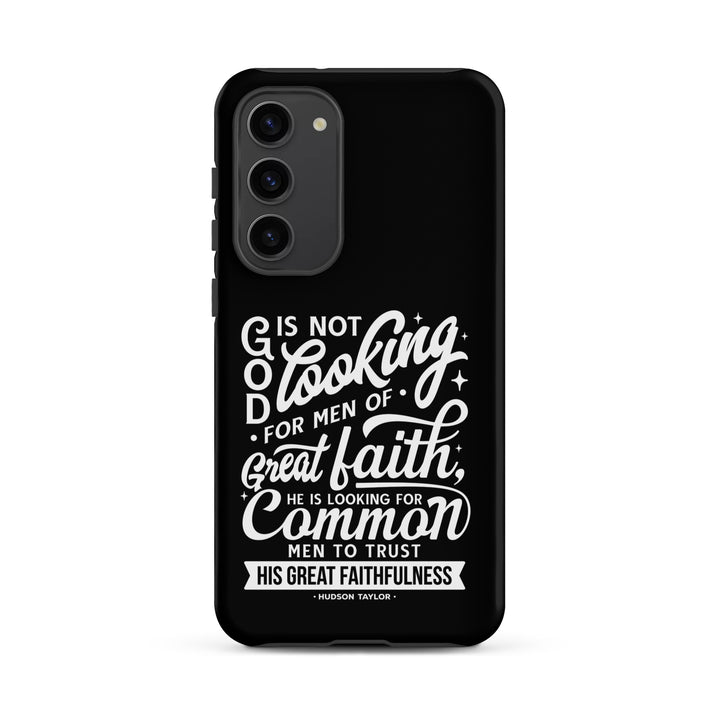 Christian Phone Case Common Men Black for Samsung® Samsung® Phone Cases Matte Samsung Galaxy S23 Plus 