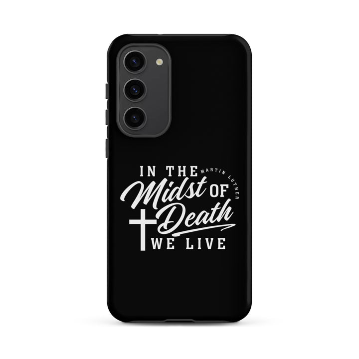 Christian Phone Case Midst of Death Black for Samsung® Samsung® Phone Cases Matte Samsung Galaxy S23 Plus 