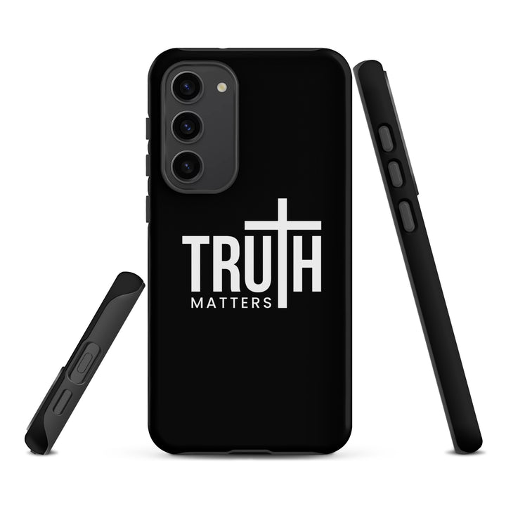 Christian Phone Case Truth Matters Black for Samsung® Samsung® Phone Cases   