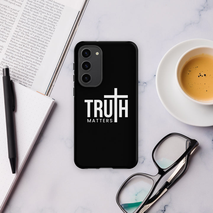 Christian Phone Case Truth Matters Black for Samsung® Samsung® Phone Cases   