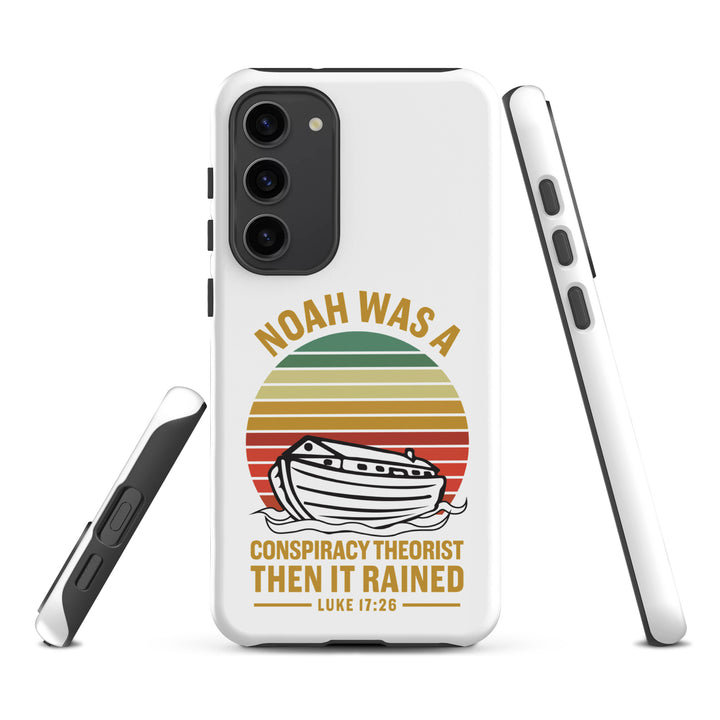 Christian Phone Case Noah Conspiracy White for Samsung® Samsung® Phone Cases   