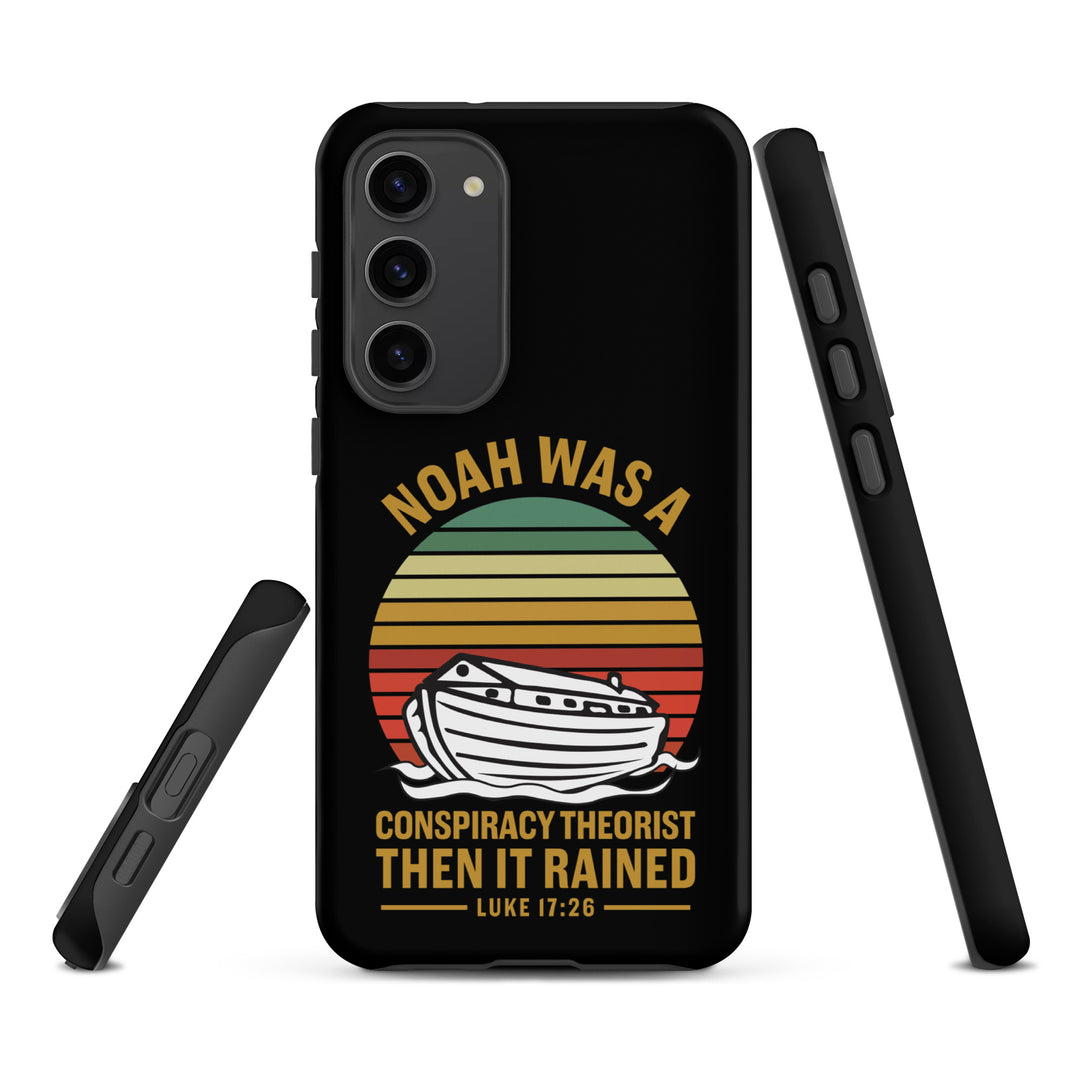 Christian Phone Case Noah Conspiracy Black for Samsung® Samsung® Phone Cases   