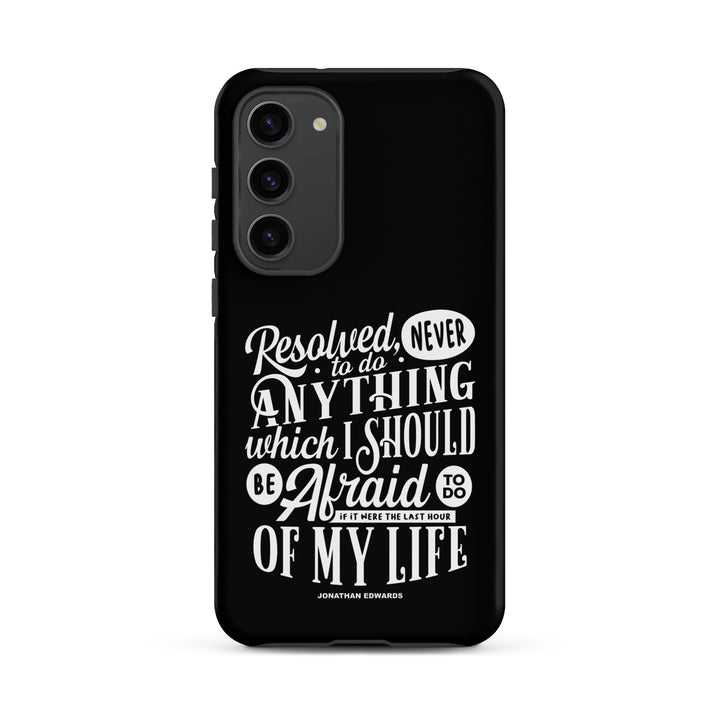 Christian Phone Case Last Hour Black for Samsung® Samsung® Phone Cases Matte Samsung Galaxy S23 Plus 