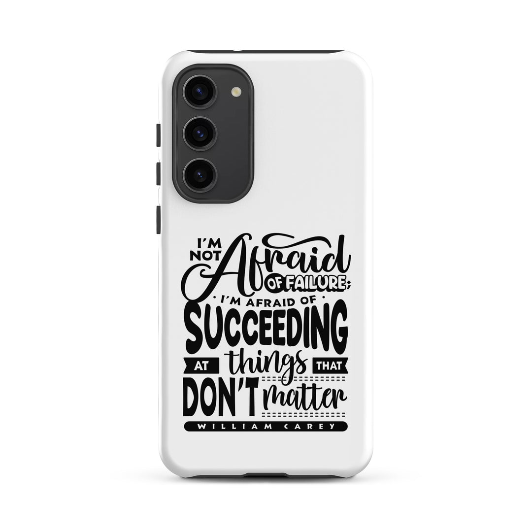 Christian Phone Case Things That Matter White for Samsung® Samsung® Phone Cases Matte Samsung Galaxy S23 Plus 