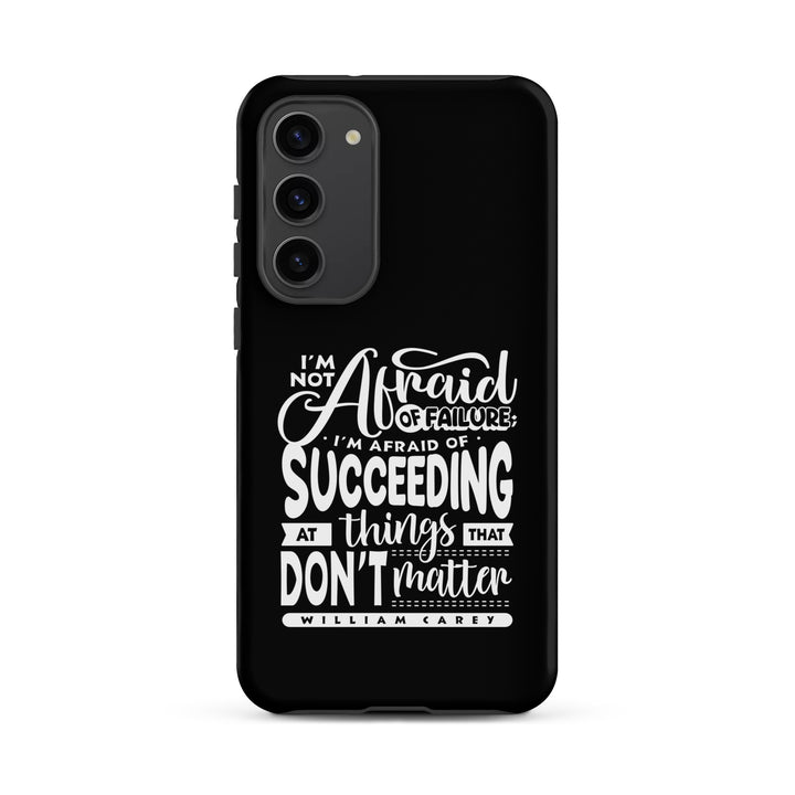 Christian Phone Case Things That Matter Black for Samsung® Samsung® Phone Cases Matte Samsung Galaxy S23 Plus 