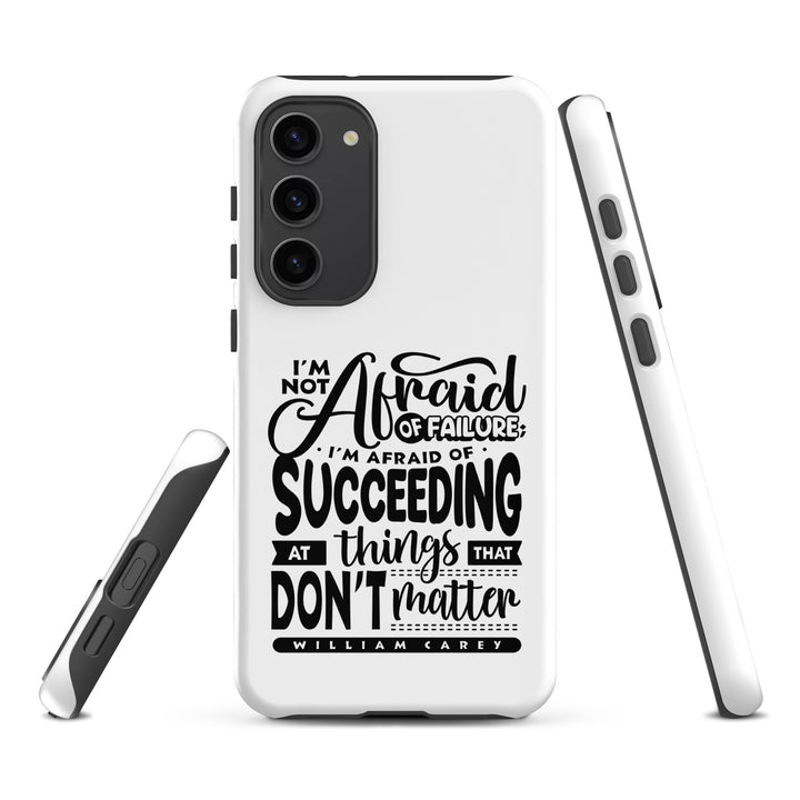 Christian Phone Case Things That Matter White for Samsung® Samsung® Phone Cases   