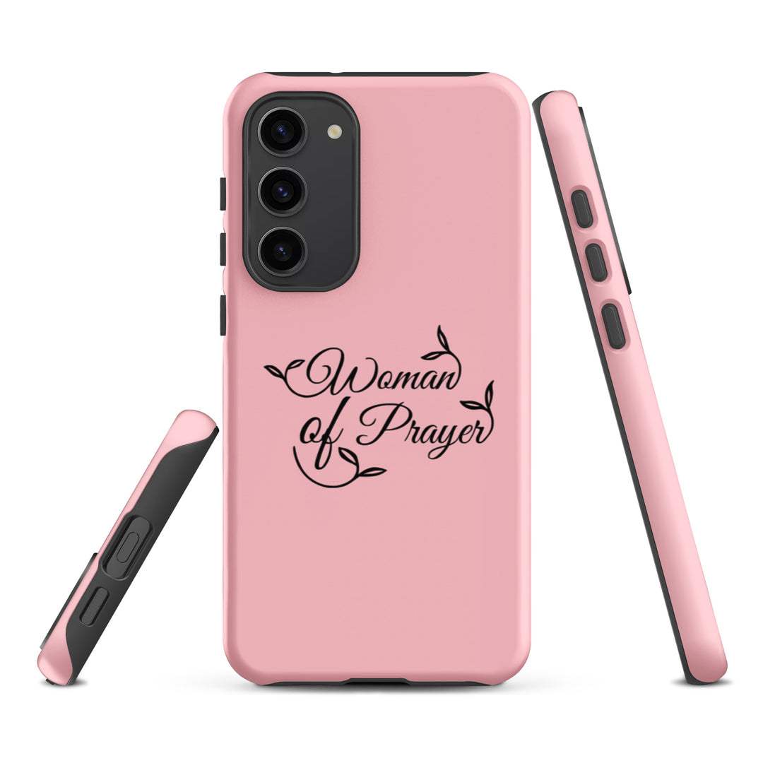 Christian Phone Case Woman of Prayer Pink for Samsung® Samsung® Phone Cases   