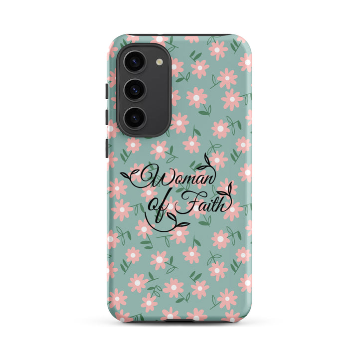 Christian Phone Case Woman of Faith Daisy for Samsung® Samsung® Phone Cases Matte Samsung Galaxy S23 Plus 