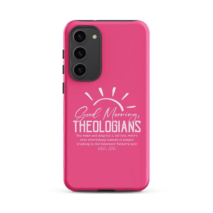 Christian Phone Case Luther's Theologians Pink for Samsung® Samsung® Phone Cases Matte Samsung Galaxy S23 Plus 