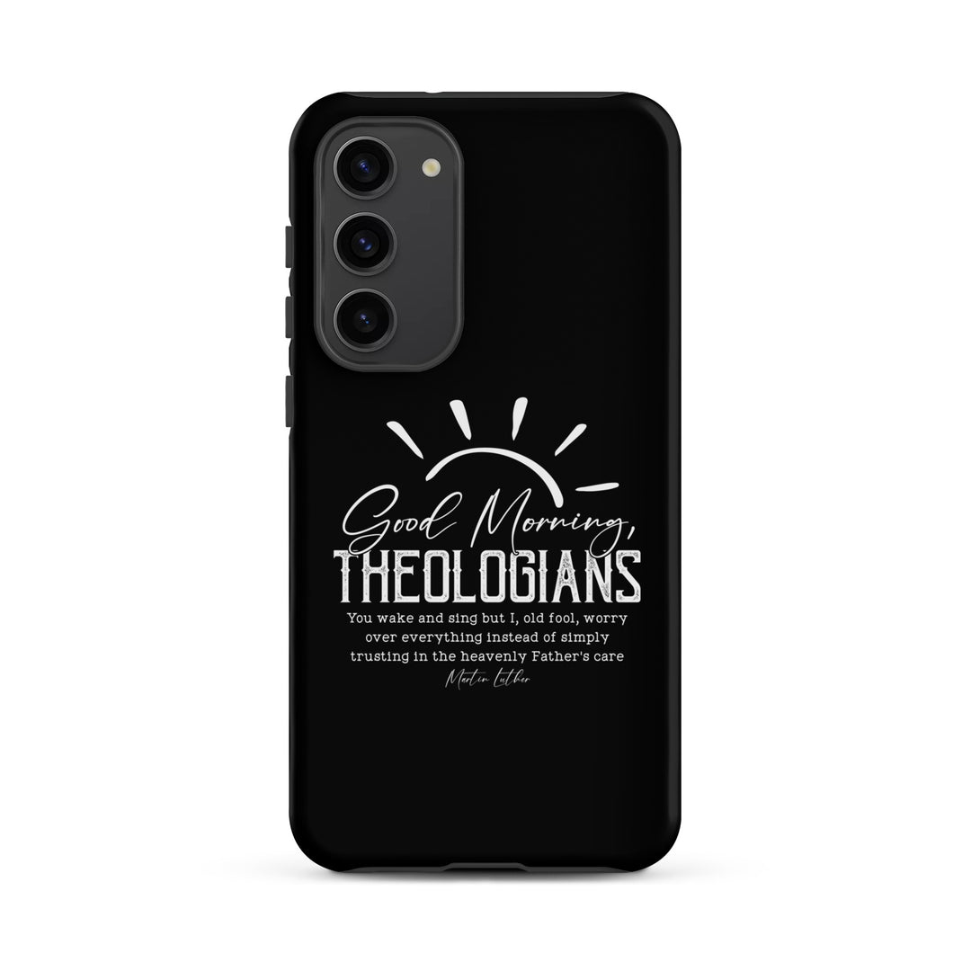 Christian Phone Case Luther's Theologians Black for Samsung® Samsung® Phone Cases Matte Samsung Galaxy S23 Plus 