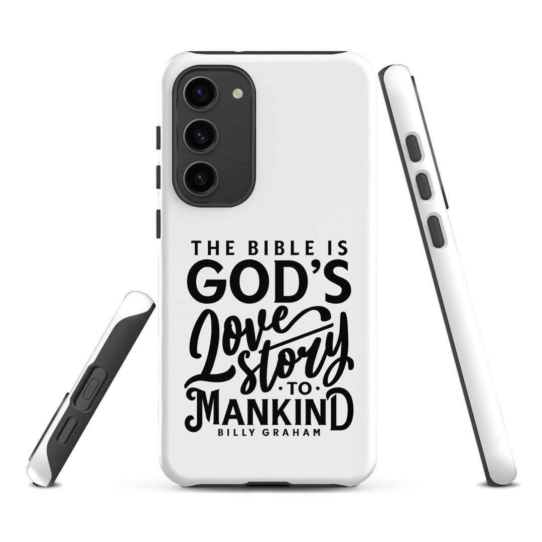 Christian Phone Case God's Love Story White for Samsung® Samsung® Phone Cases   