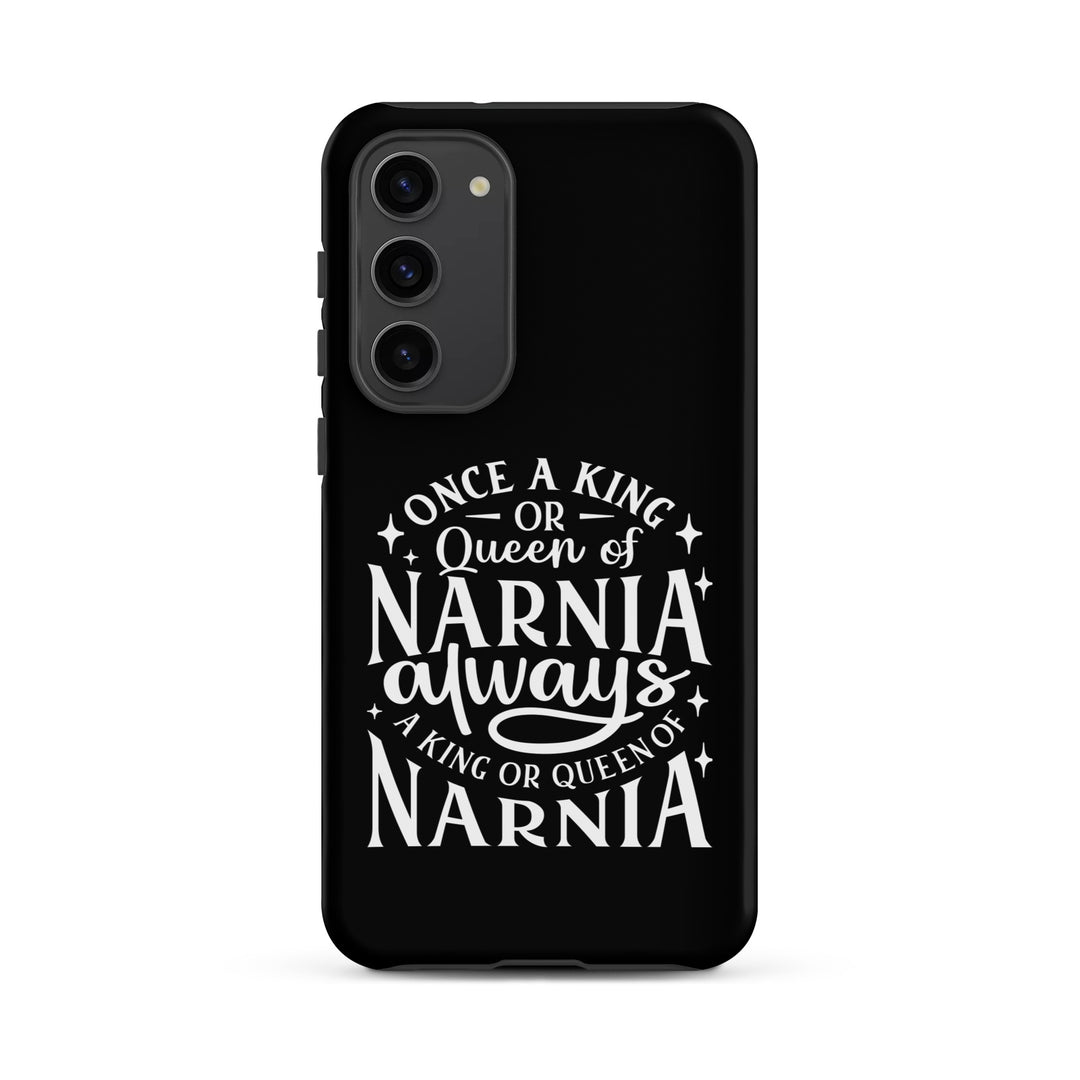 Christian Phone Case King or Queen Narnia Black for Samsung® Samsung® Phone Cases Matte Samsung Galaxy S23 Plus 