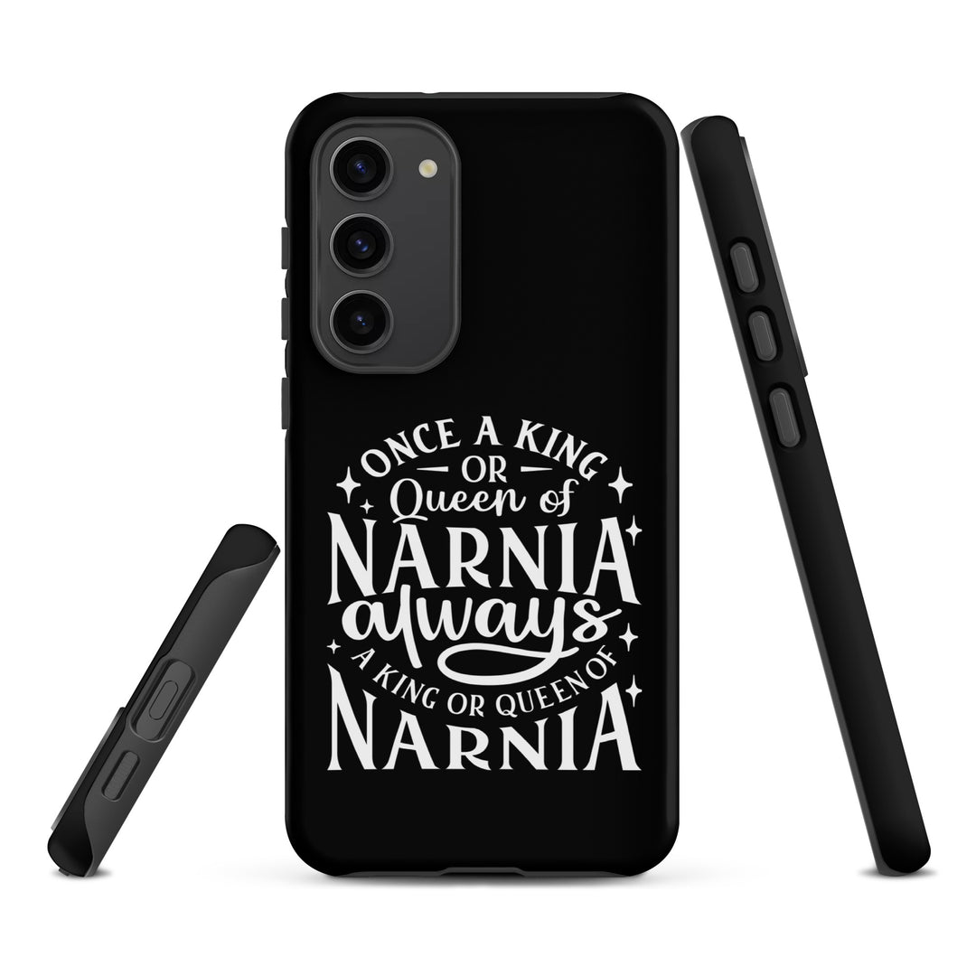 Christian Phone Case King or Queen Narnia Black for Samsung® Samsung® Phone Cases   