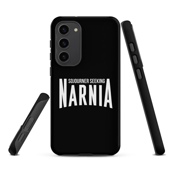 Christian Phone Case Sojourner Seeking Narnia Black for Samsung® Samsung® Phone Cases   