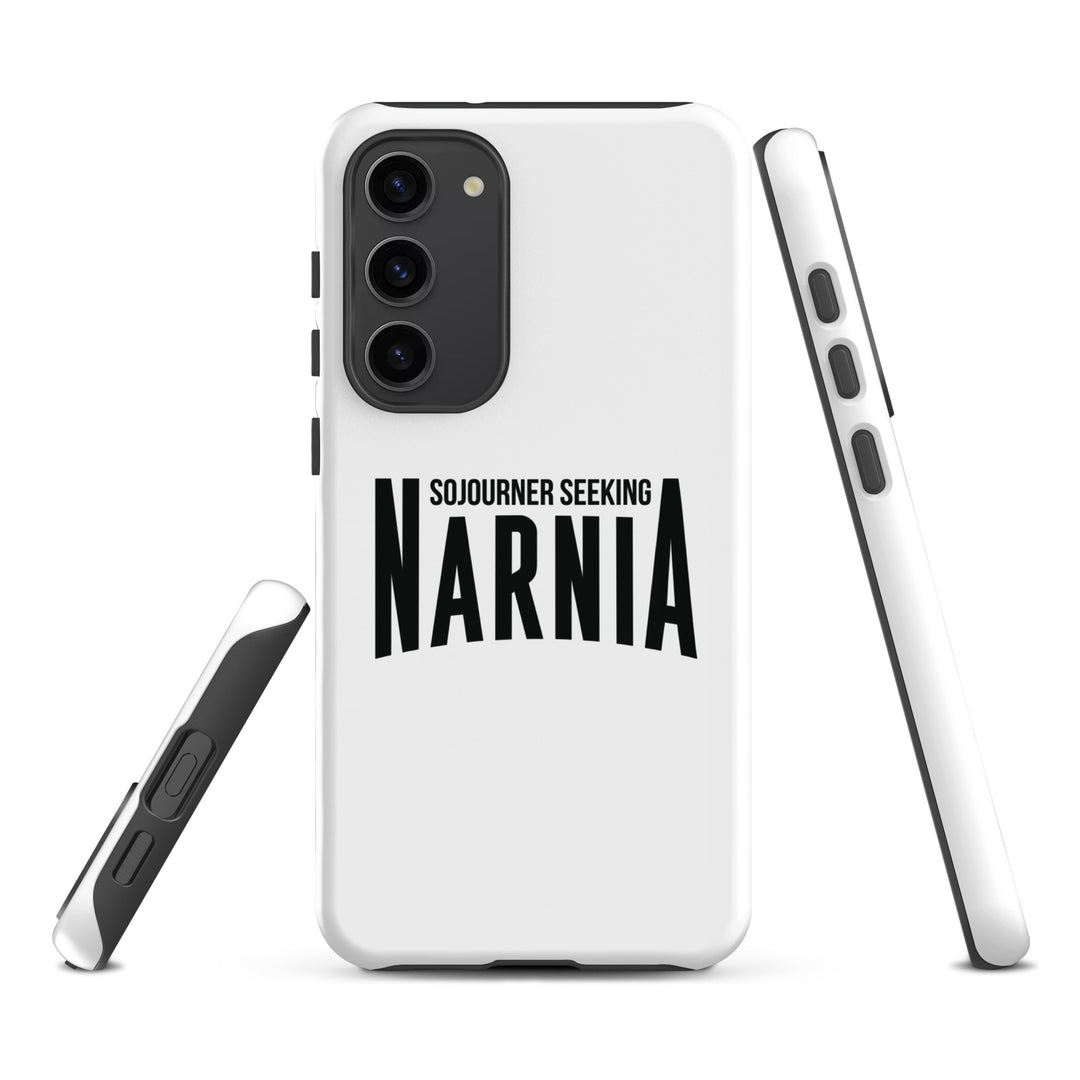 Christian Phone Case Sojourner Seeking Narnia White for Samsung® Samsung® Phone Cases   