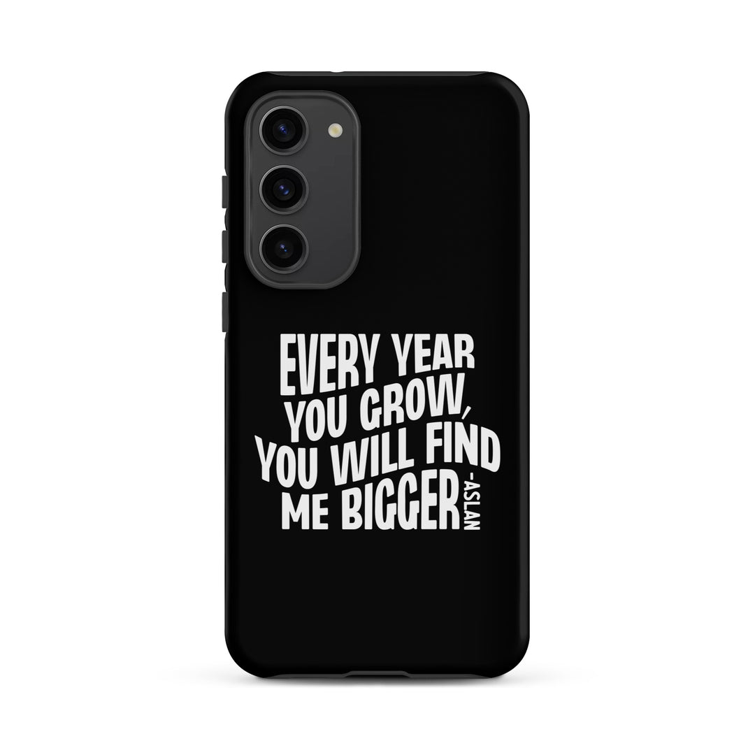 Christian Phone Case Every Year You Grow Black for Samsung® Samsung® Phone Cases Matte Samsung Galaxy S23 Plus 