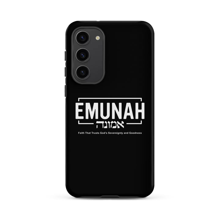 Christian Phone Case Emunah Faith That Trusts for Samsung® Samsung® Phone Cases Matte Samsung Galaxy S23 Plus 