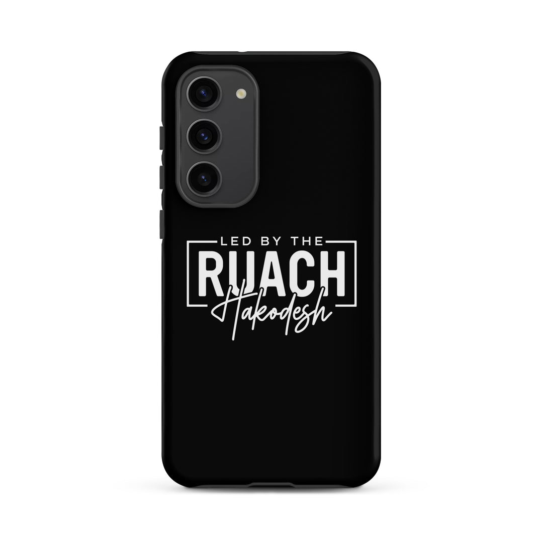 Christian Phone Case Led By Ruach Hakodesh Black for Samsung® Samsung® Phone Cases Matte Samsung Galaxy S23 Plus 