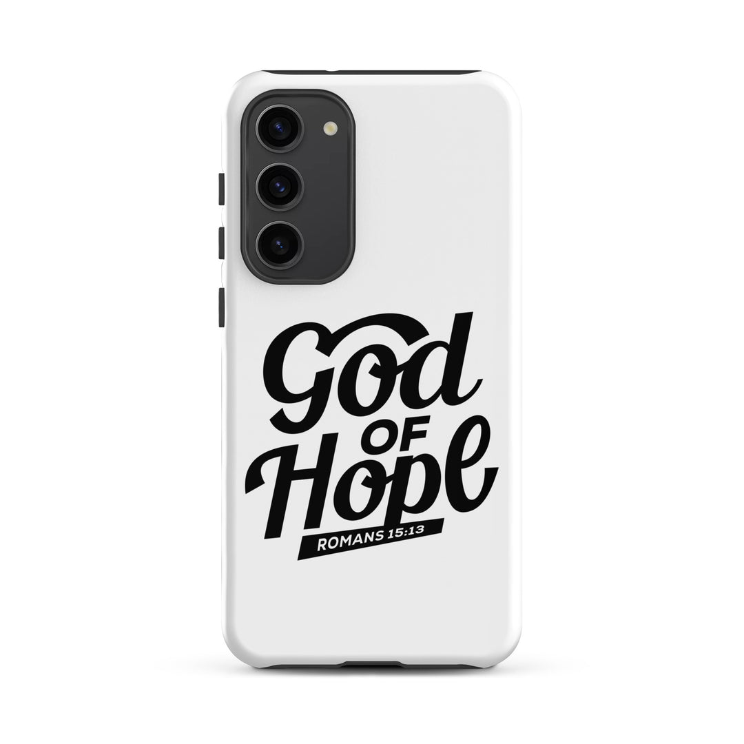 Christian Phone Case God of Hope White for Samsung® Samsung® Phone Cases Matte Samsung Galaxy S23 Plus 