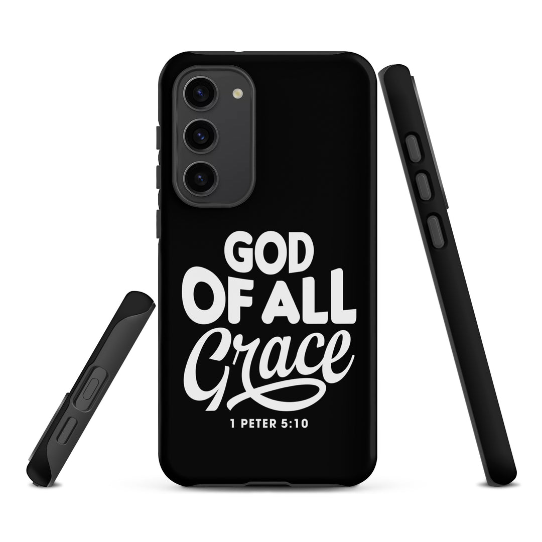 Christian Phone Case God of All Grace Black for Samsung® Samsung® Phone Cases   